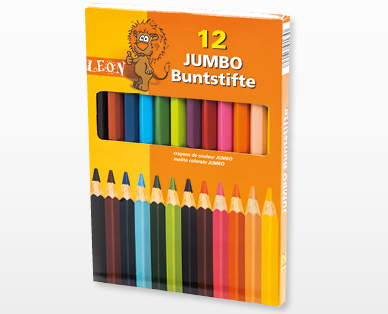 Matite colorate jumbo LION
