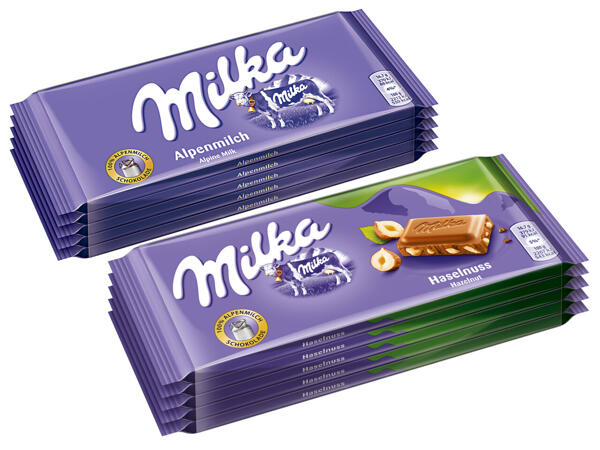 Milka Tafelschokolade