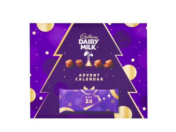 Cadbury Advent Calendar with Chocolate Bar