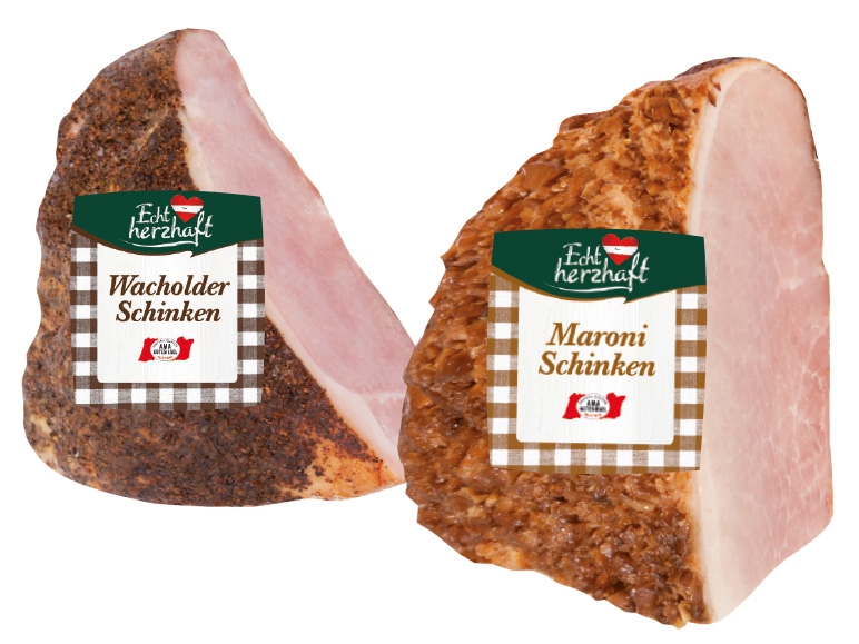 ECHT HERZHAFT Wacholder- oder Maronischinken