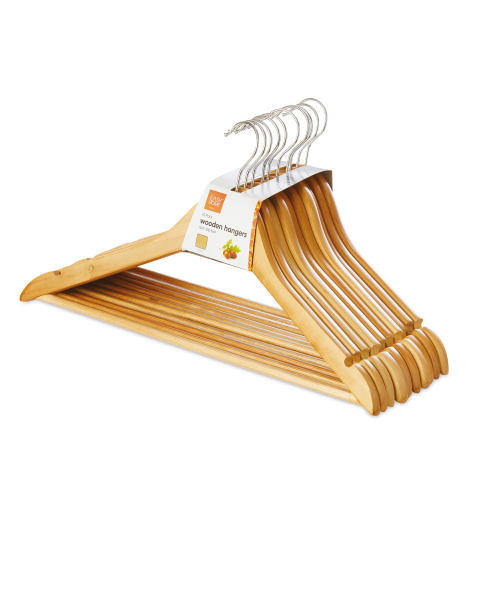 Easy Home Wooden Coat Hangers