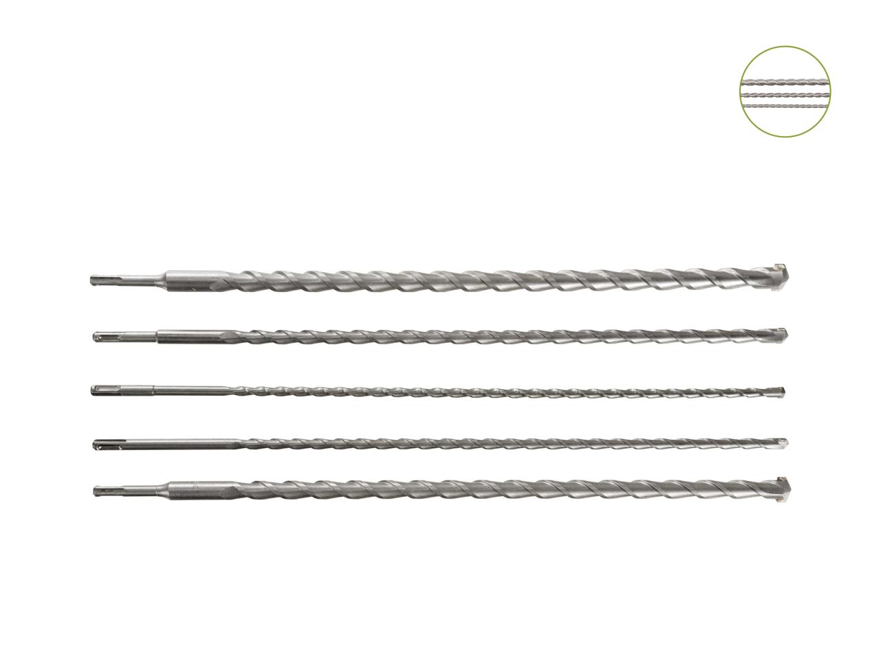 Parkside Masonry or Stone Hammer Drill Bit Set1