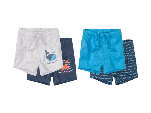 Babyshorts, 2-pack