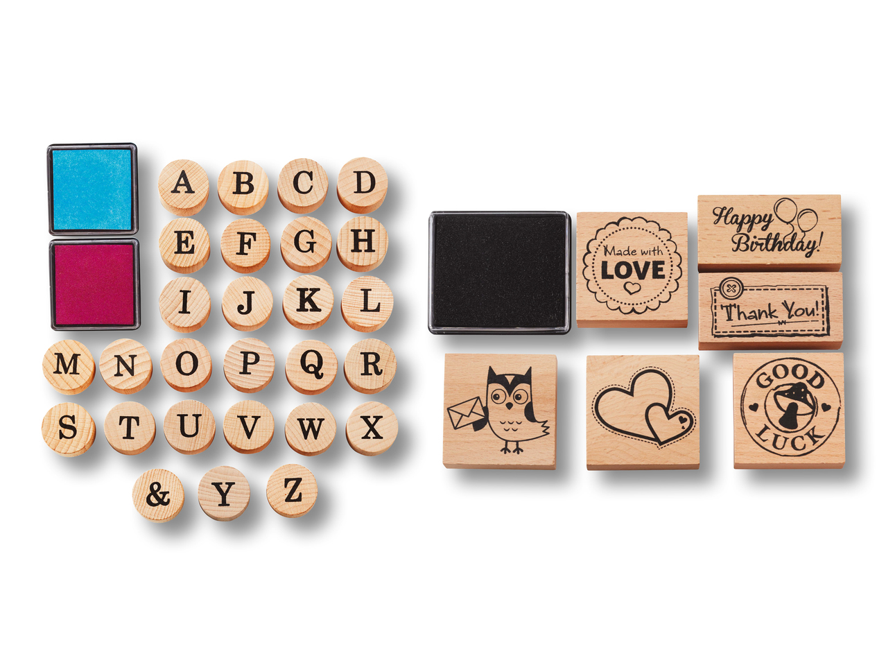 Stempel-Set, 29-teilig/ 7-teilig