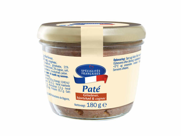 DUC DE COEUR Paté i glas