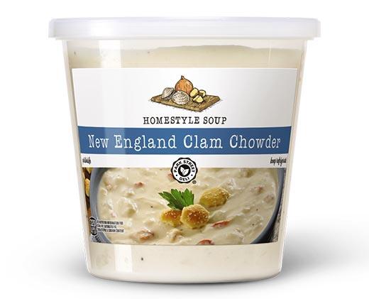 Park Street Deli 
 Lobster Bisque or Clam Chowder