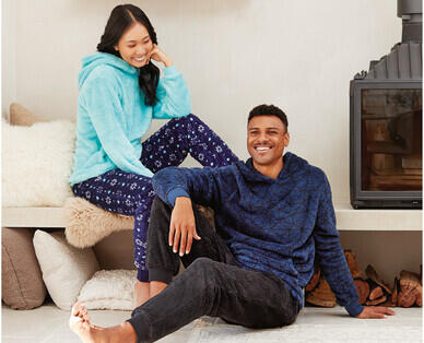 Adult's Ski Fleece Twosies Set
