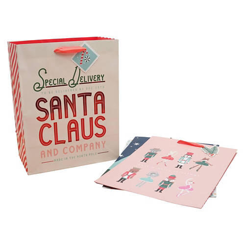 10 Pack Holiday Gift Bags - Juvi