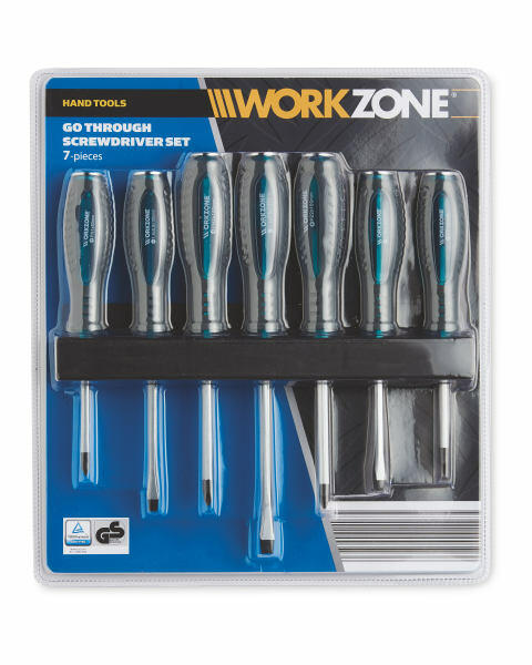 7 Piece Go Through Screwdriver Set