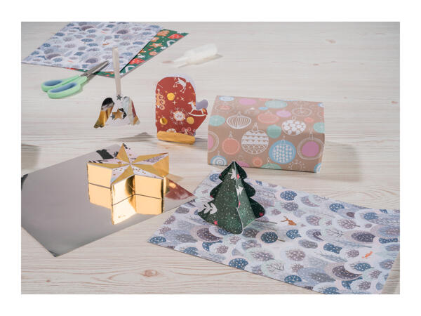 Crelando Christmas Craft Paper / Card Assortment