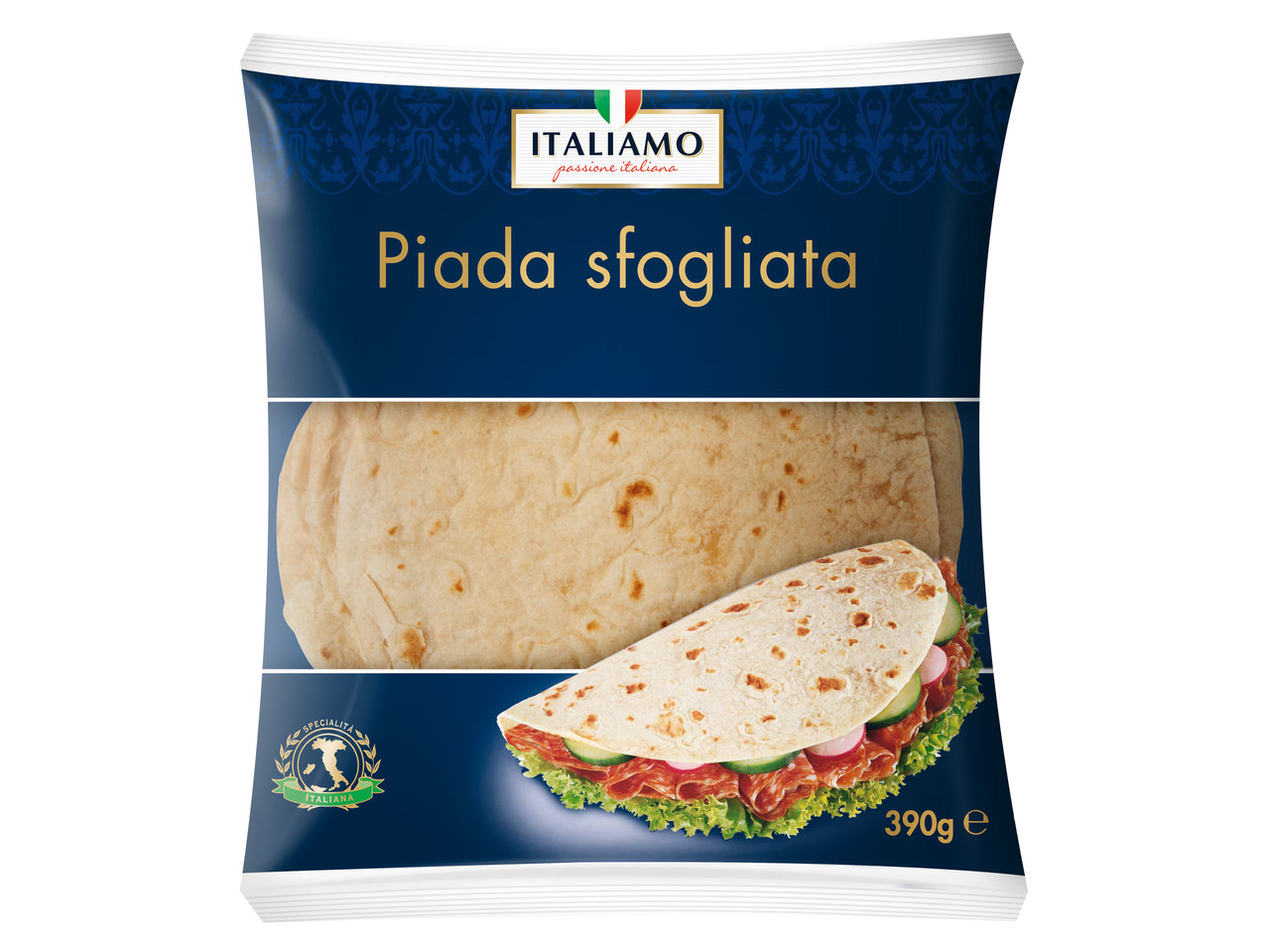 ITALIAMO Piada sfogliata