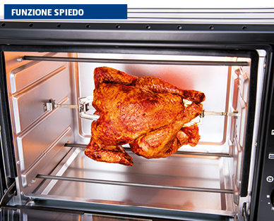 Mini forno con spiedo AMBIANO