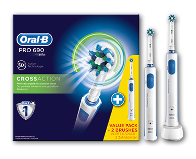 PRO 690 avec 2e brosse à dents ORAL-B(R)