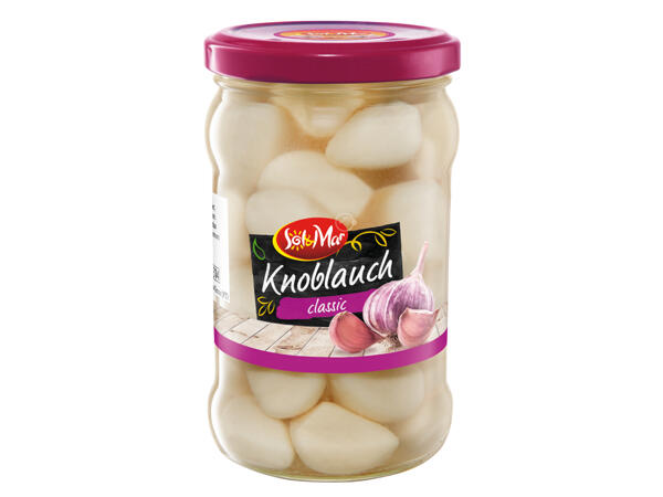 Eingelegte Knoblauchzehen