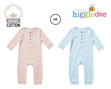 Infant Organic Cotton Blend Rib Onesie or Set