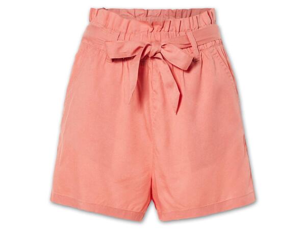 Damen Paperbag Shorts