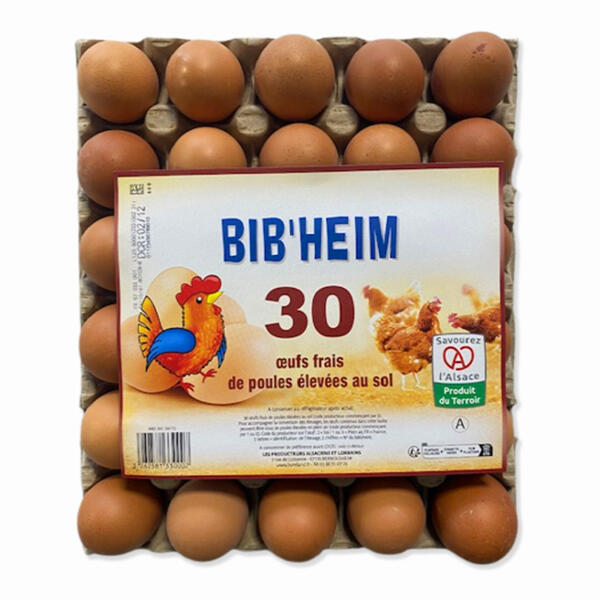 30 œufs frais