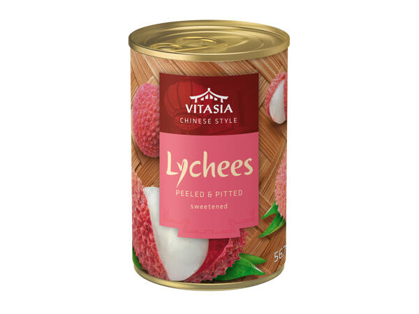 Peeled and Pitted Lychees