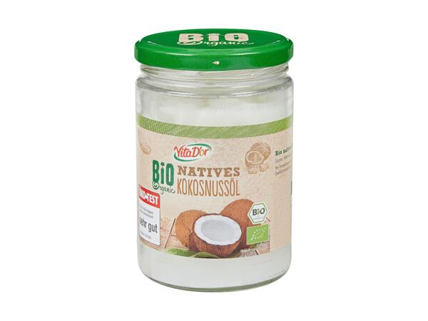Huile vierge de noix de coco bio