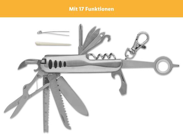 Multifunktionsmesser/​Campingbesteck