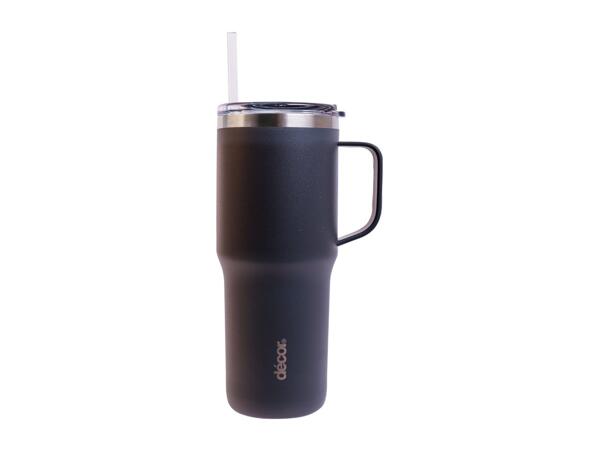 Decor 880ml XL Travel Tumbler - Black