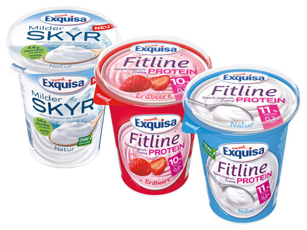 Exquisa Fitline oder Skyr natur