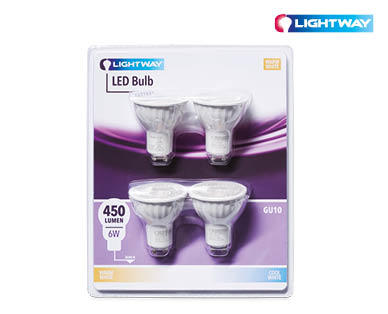 6W Bulk LED Downlights 4pk