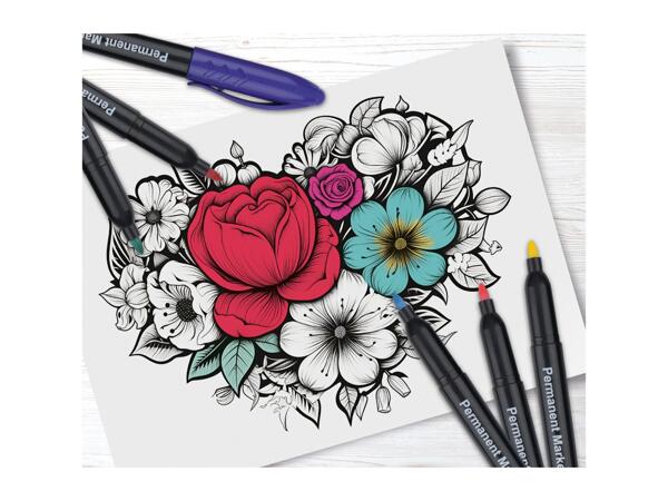 Permanent Markers - 12 Pack