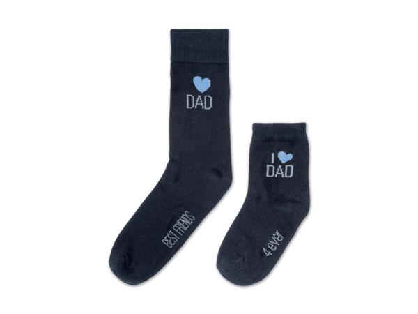 Vater-Kind Socken-Set