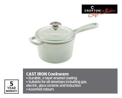 Cast Iron Saucepan 16cm