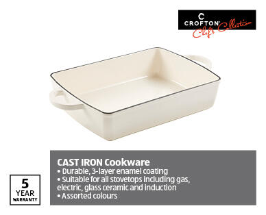 Cast Iron Roaster – Red or Cream