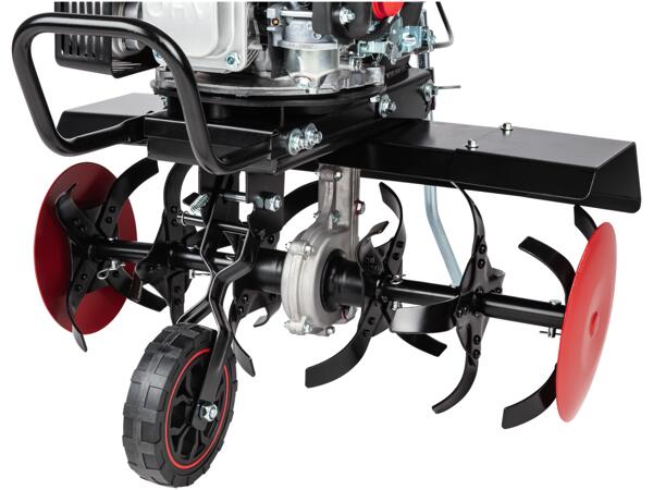 Petrol garden tiller