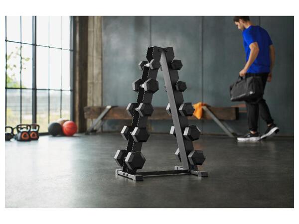 Hexagon-Kurzhantel, 7,5 kg