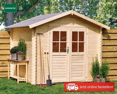 GARDENLINE Gartenhaus „Komfort"