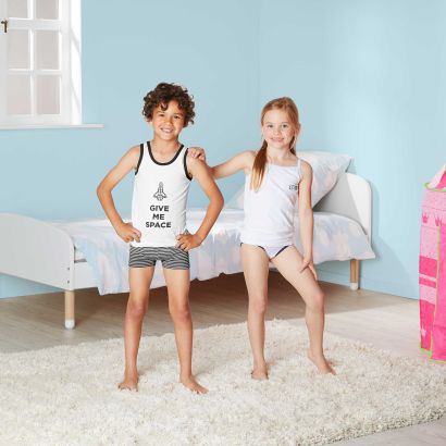Chemisettes pour enfants, 3 pcs