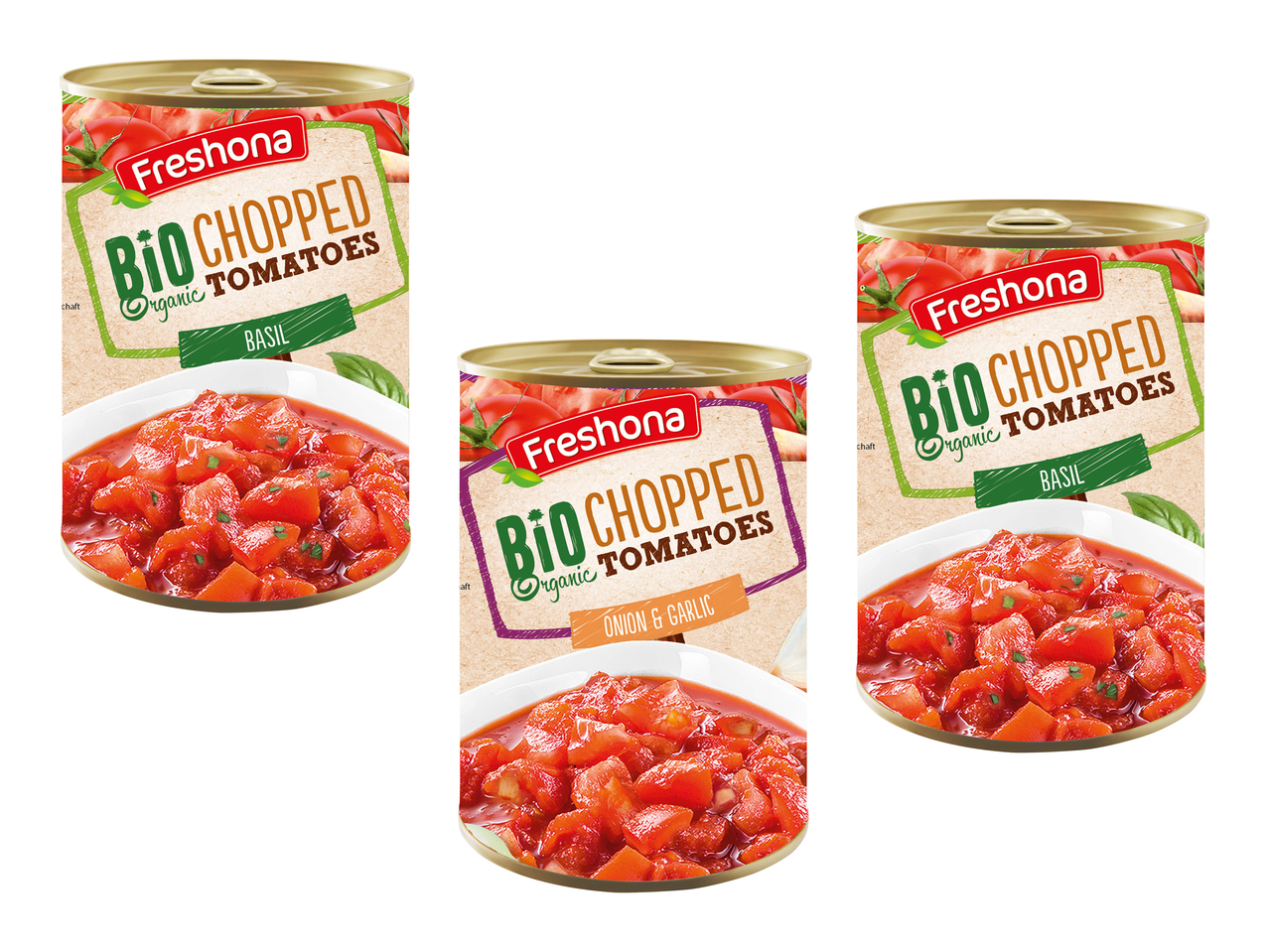 Bio Gehackte Tomaten