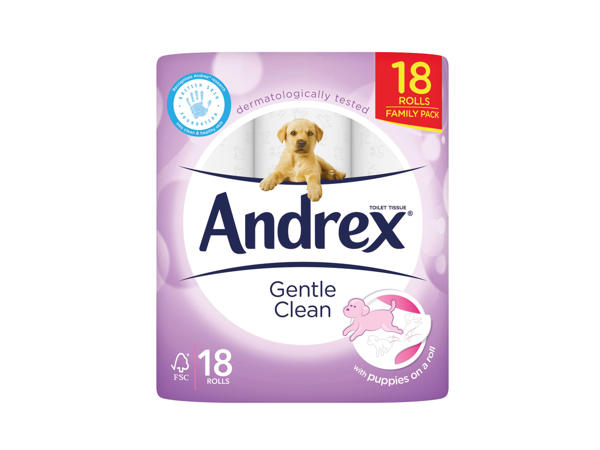 Andrex Gentle Clean Toilet Tissue