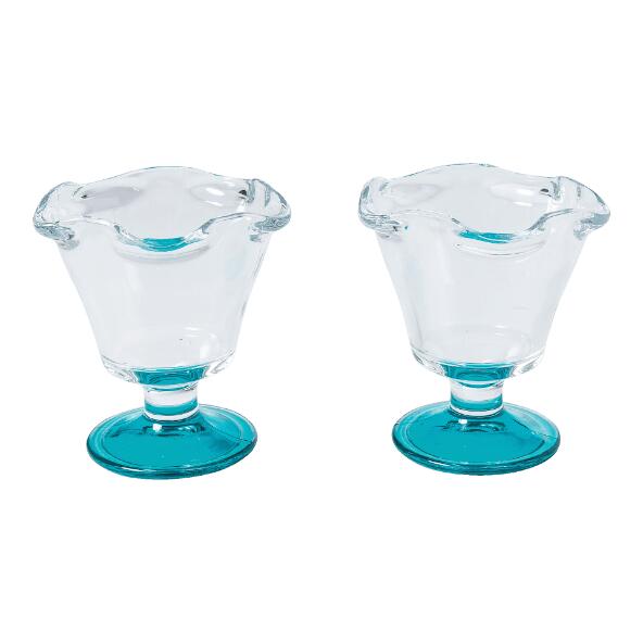 HOME CREATION KITCHEN(R) 				Eisbecher aus Glas, 2 St.