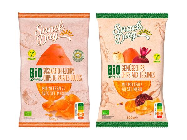 Chips de légumes bio