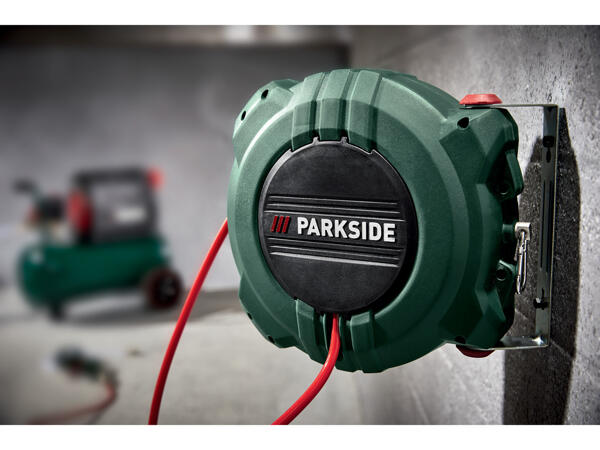 Parkside Tryckluftsslangtrumma / Tryckluftsserviceenhet