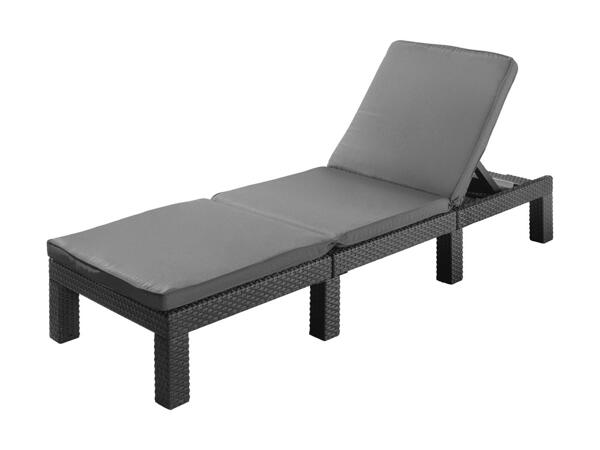 Wicker Sun Lounger