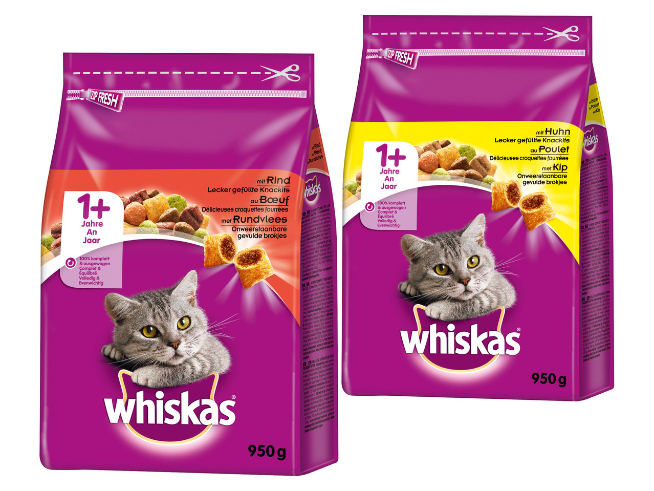 WHISKAS Katzentrockennahrung