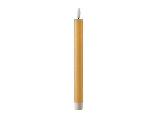 Livarno Home LED Real Wax Candles - 2 Pack - Yellow