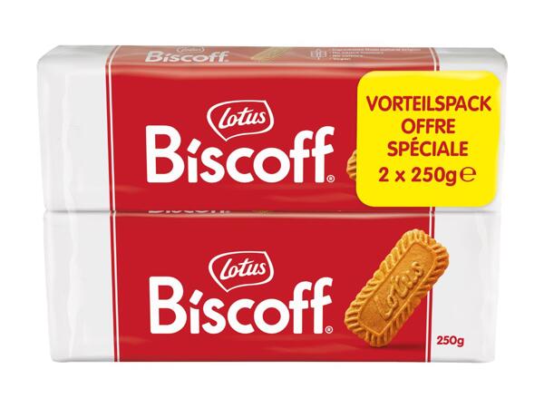 Biscuits au caramel Biscoff Lotus (valable uniquement en Suisse alémanique et en Suisse romande)