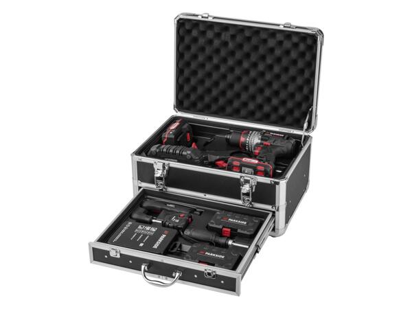 PARKSIDE PERFORMANCE(R) XXL sada s aku příklepovou vrtačkou 20 V