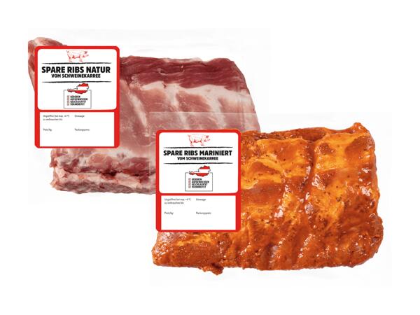 Frische Spare Ribs