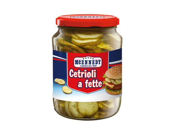 Sliced Gherkins