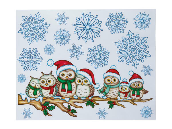 Melinera Christmas Window Stickers