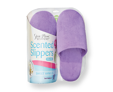 LADIES SCENTED SLIPPERS