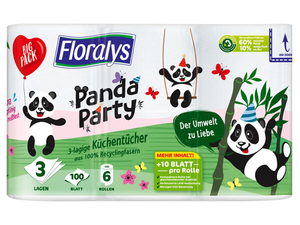 Floralys Küchentücher mit Motiv
